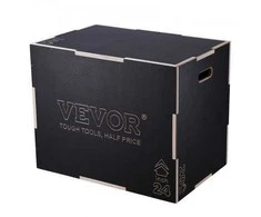 Vevor 3 in 1 medinių plyometrinių šuolių dėžė