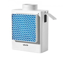 VEVOR 3 in 1 vidaus džiovyklių ventiliacijos komplektas ABS medžiaga