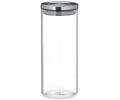 Relaxdays 3 laikymo stiklainių rinkinys 1,5 l