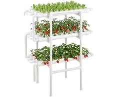 VEVOR 3 lygių hidroponinė auginimo sistema su 108 vietomis