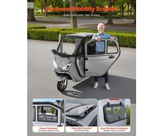 Vevor 3 ratų elektrinis motoroleris vyresniems