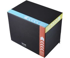 Vevor 3 viename 30/24/20 cm šuolių dėžė