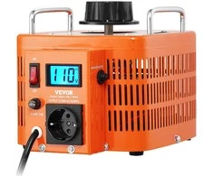 Vevor 3000VA kintamos įtampos transformatorius su LCD