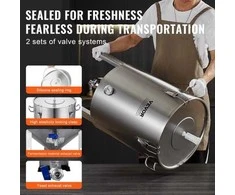 Vevor 304 nerūdijančio plieno alaus fermentatorius 60 L