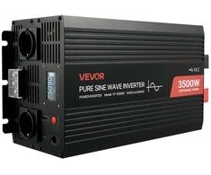 Vevor 3500W galios keitiklis, 12V DC iki 230V AC