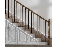 VEVOR 36 cm laiptų balustrai su aliuminio vreigiais