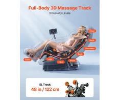 3D nulinės gravitacijos masažinė kėdė