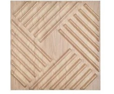 Vevor 3D sienų plokštės 12-vnt 50x50 cm PVC