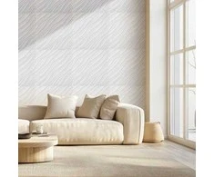 VEVOR 3D sienų plokštės 12 vnt. baltos PVC