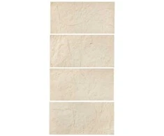 Vevor 3D sienų plokštės 4 vnt 120x60 cm akmens imitacijos geltonos