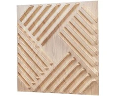 Vevor 3D sienų plokštės 12-vnt 50x50 cm PVC