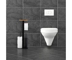 Relaxdays 3in1 WC rinkinys su padėkliuku