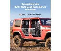 4 durų jeep vamzdiniai lauko durelės