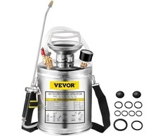 Vevor 4 l nerūdijančio plieno purkštuvas sodo priežiūrai
