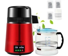 VEVOR 4 l vandens distiliatorius, 1 l/h, 750W