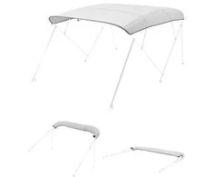 Vevor 4 lankų valties tentas 244 cm x (231-244 cm)