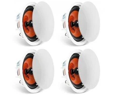 Vevor 4 vnt. 20 cm lubiniai garsiakalbiai 100W