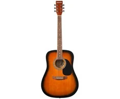 Vevor 41 colių dreadnought akustinė gitara pradedantiesiems