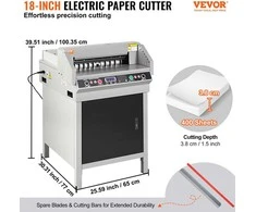 VEVOR 450 mm elektrinė popieriaus pjovimo mašina