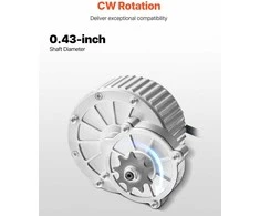 Vevor 450 W elektrinis variklio rinkinys 36 V 3000 aps./min.