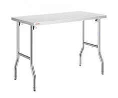 Vevor 48 x 24 colių nerūdijančio plieno stalviršis