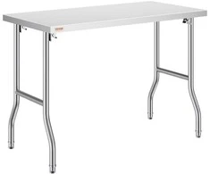 Vevor 48 x 24 colių nerūdijančio plieno stalviršis