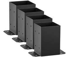 Vevor 4x4 stulpų pagrindas 4 vnt.
