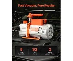 Vevor 5 CFM vakuuminis siurblys dviem etapais