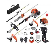 Vevor 5-in-1 benzininis gyvatvorių žirklės, trimeris