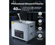 Vevor 50 l ultragarso valymo įrenginys su ratukais