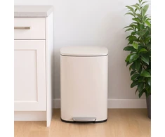 Relaxdays 50 l virtuvinė šiukšliadėžė su pedalu