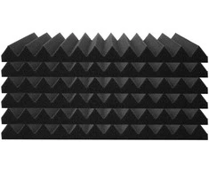 Vevor 52 vnt. akustinės putos 30 x 30 x 2,5 cm