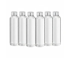 Gertuvė Relaxdays 6 dalių stiklinių vandens butelių rinkinys, 500 ml