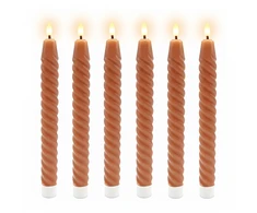 Relaxdays 6 LED kūginių žvakių rinkinys