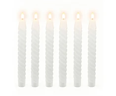 Relaxdays 6 LED kūginių žvakių rinkinys