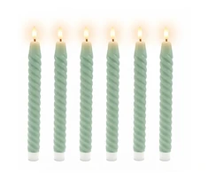 Relaxdays 6 LED žvakių-kūgelių rinkinys