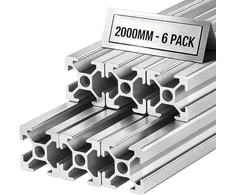 6 vnt. 2020 aliuminio profilių 2000 mm