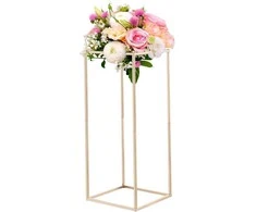 VEVOR 60 cm aukso gėlių stovas vestuvėms