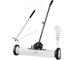 Vevor 60 cm magnetinis šlaviklis su ratukais