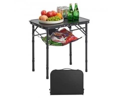 Vevor 60 cm sulankstomas camping stalas aliuminis