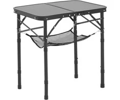 Vevor 60 cm sulankstomas camping stalas aliuminis