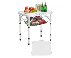 Vevor 60 cm sulankstomas stalas piknikams ir stovyklavimui