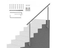 Vevor 60 cm turėklai lauko laiptams