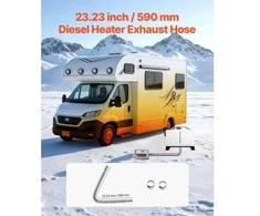 Vevor 600 mm dyzelinio šildytuvo išmetimo žarna