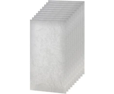 VEVOR 605x1210mm PVC lubų plokštės, 10 vnt.