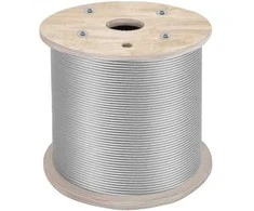 Vevor 6.4 mm nerūdijančiojo plieno trosas 61 m 7x19