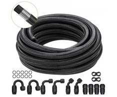 Vevor 6AN kuro žarnos rinkinys, 6 m ilgio, juoda