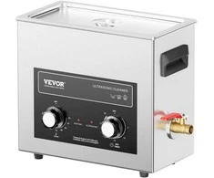 Vevor 6L ultragarsinis valiklis su šildytuvu ir laikmačiu