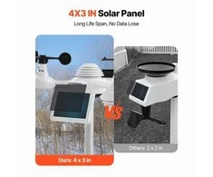 Vevor Meteorologinė bevielė orų stotelė YT60233 7in1 WiFi