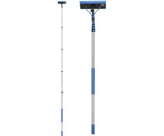Vevor 7.3 m teleskopinis saulės baterijų valymo stulpas